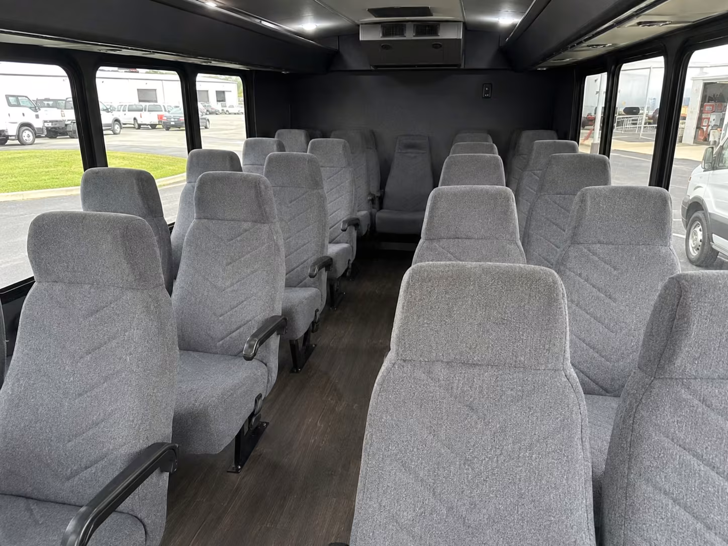 20 passenger minibus inside