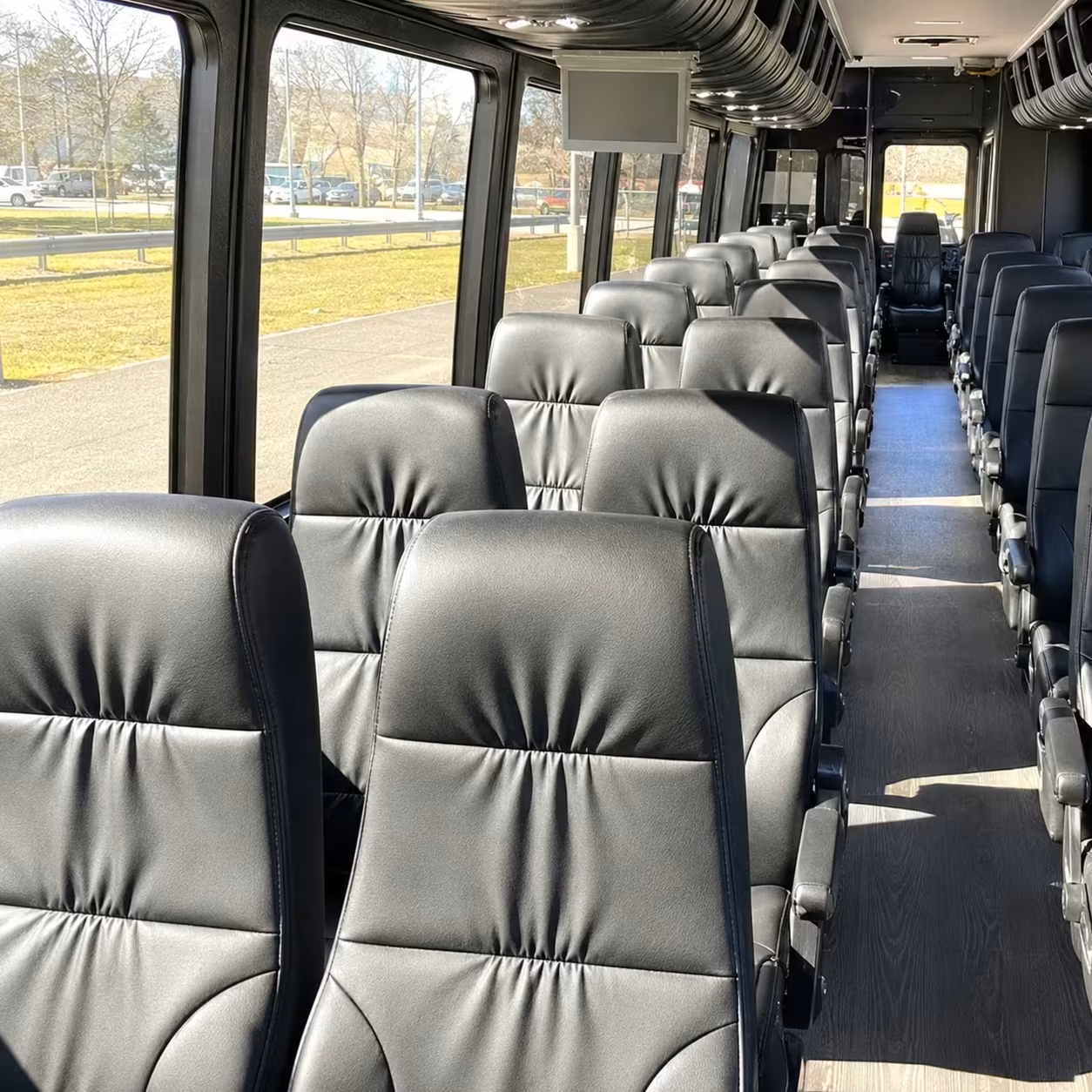 35 passenger minibus inside