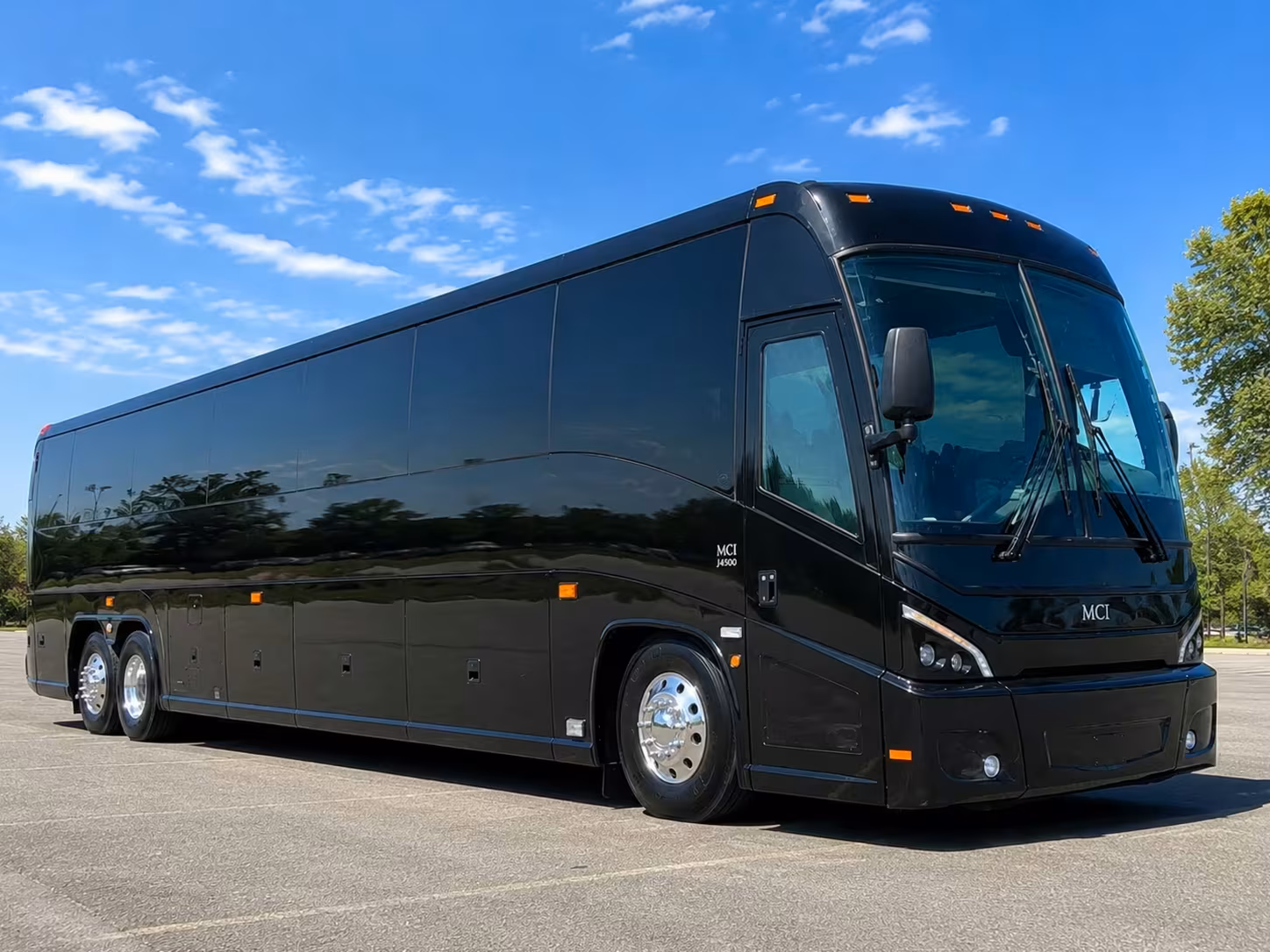 56 passenger charter bus