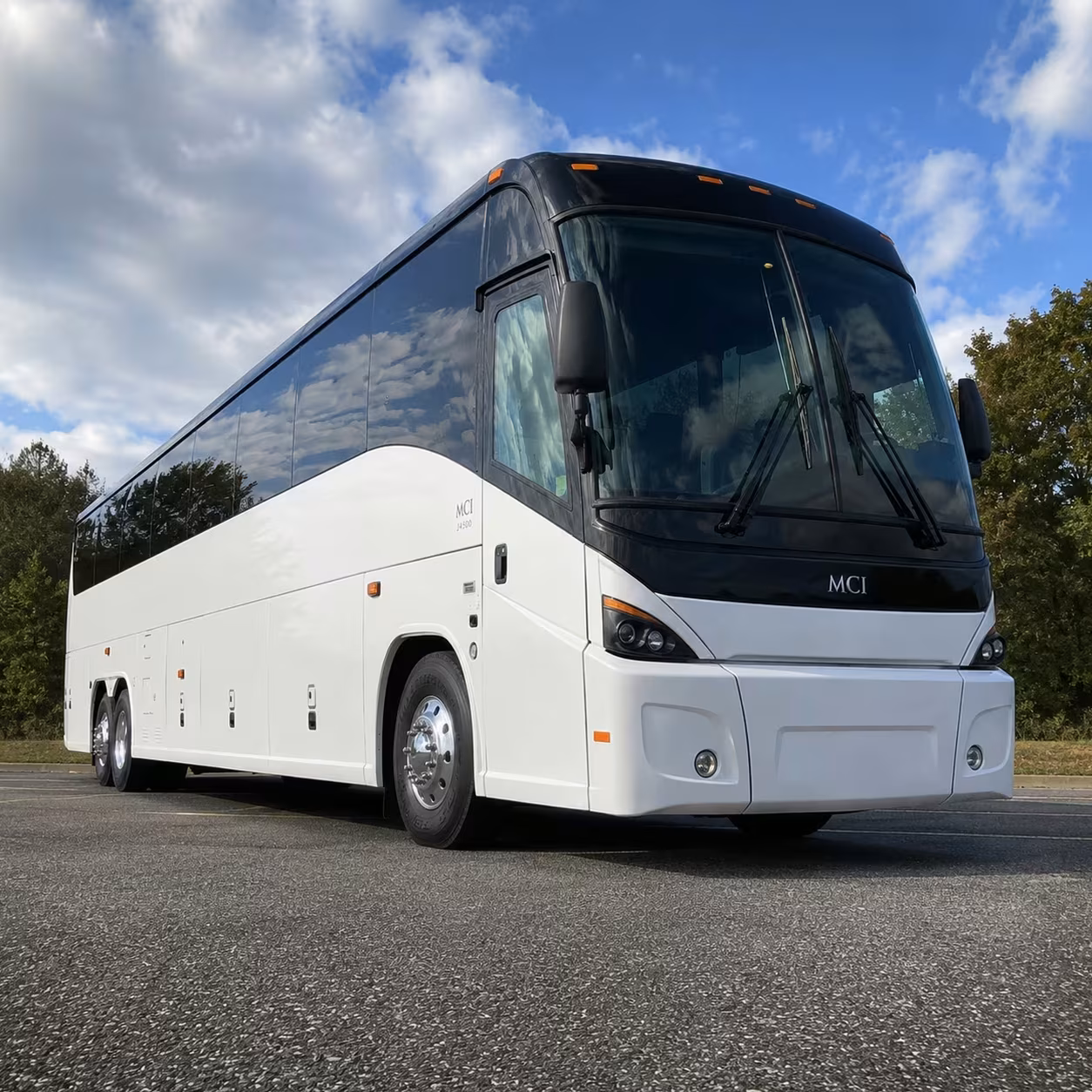albuquerque charter bus rental exterior