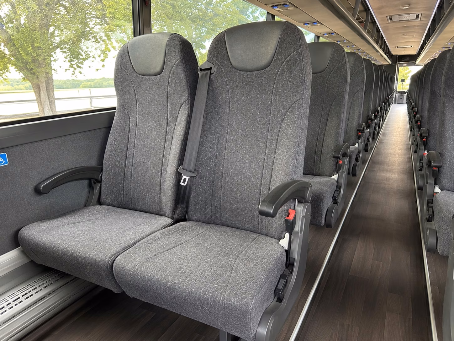 albuquerque charter bus rental inside