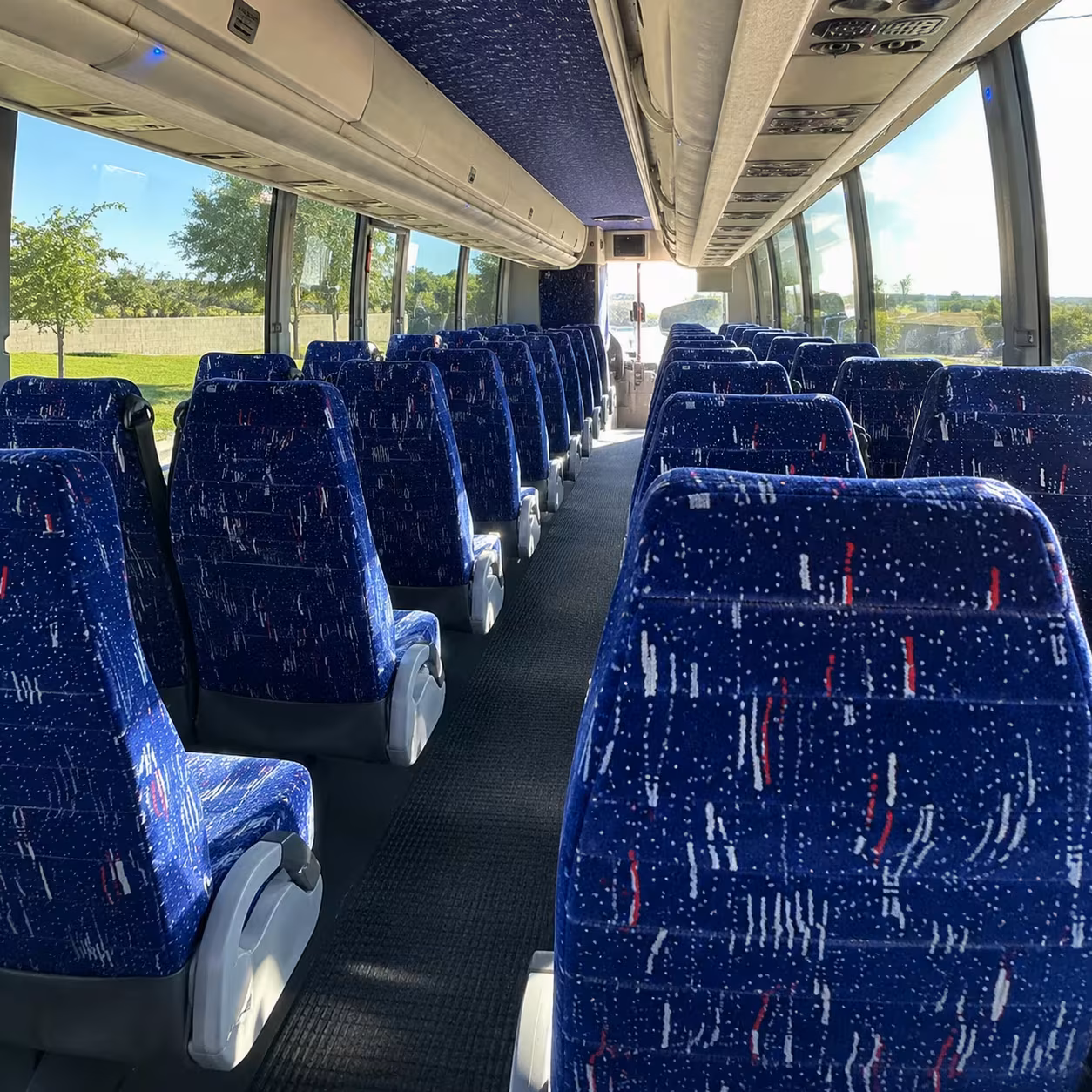 albuquerque charter bus rentals instead of wedding rideshares