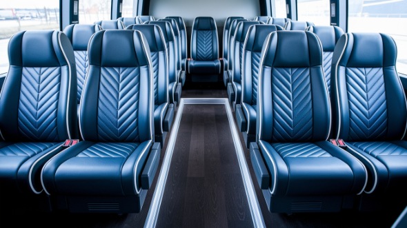 albuquerque 18 passenger minibus inside