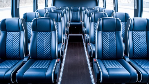 albuquerque 20 passenger minibus inside