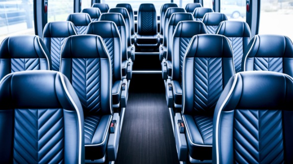albuquerque 25 passenger minibus inside