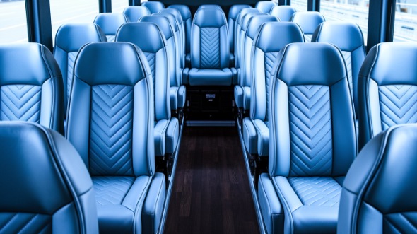 albuquerque 35 passenger minibus inside