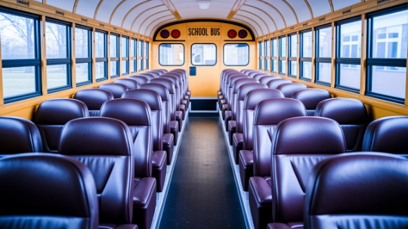 school bus rental interior albuquerque