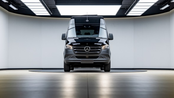 sprinter van with driver